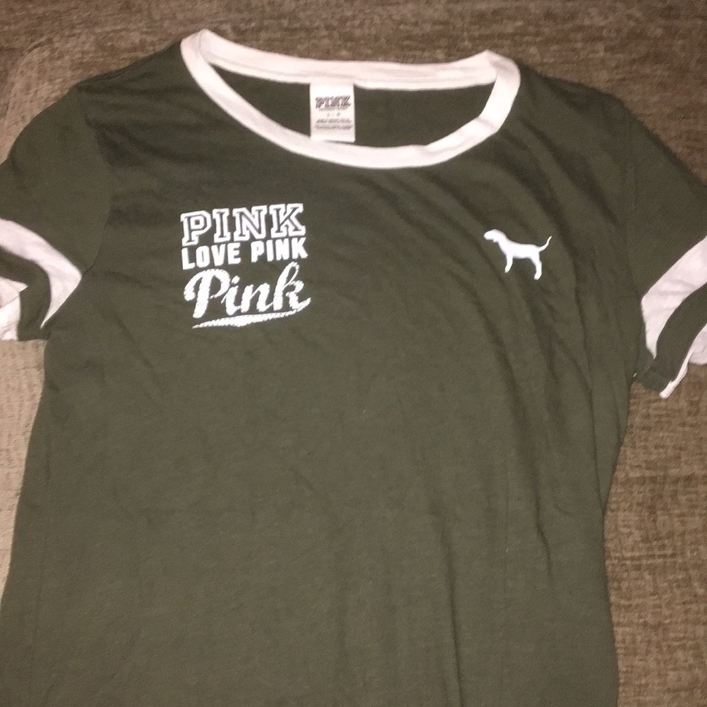 SUPER CUTE SZ L SHIRT FROM PINK!
